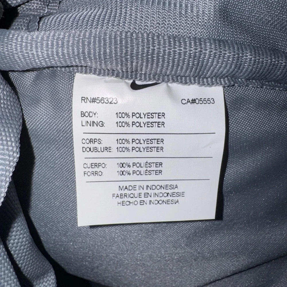 Nike Academy Team Backpack 30L Cool Grey White Storm Fit  DV0761 065  W/Cover